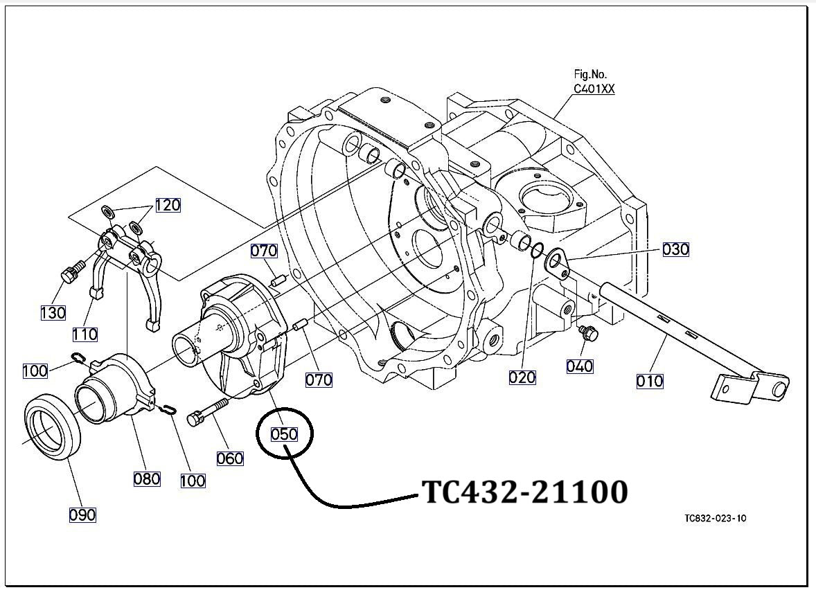 TC432 - 21100 - MXPseal.comKUBOTA