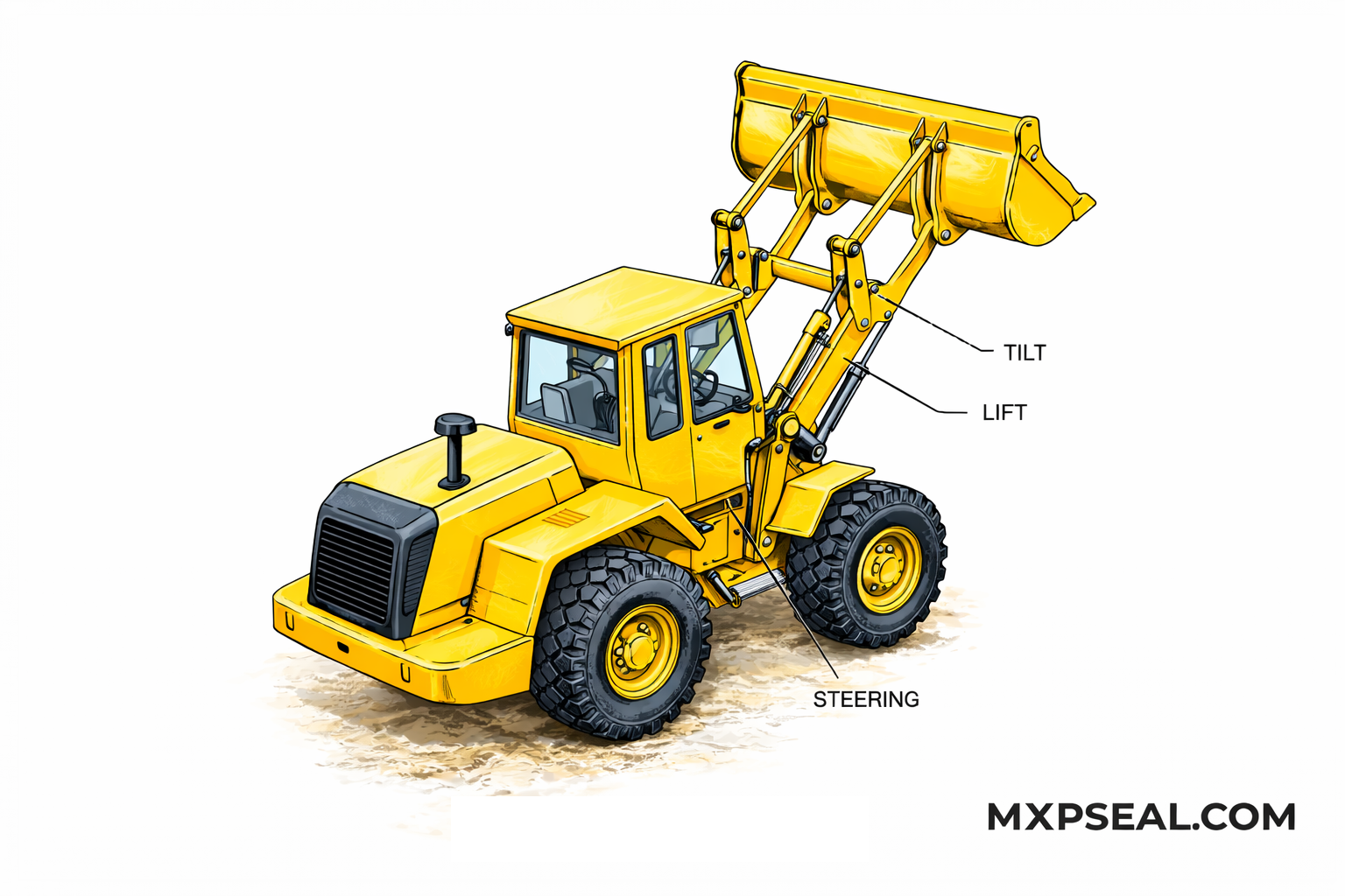XB00003364 - ZW250-5B LIFT KIT